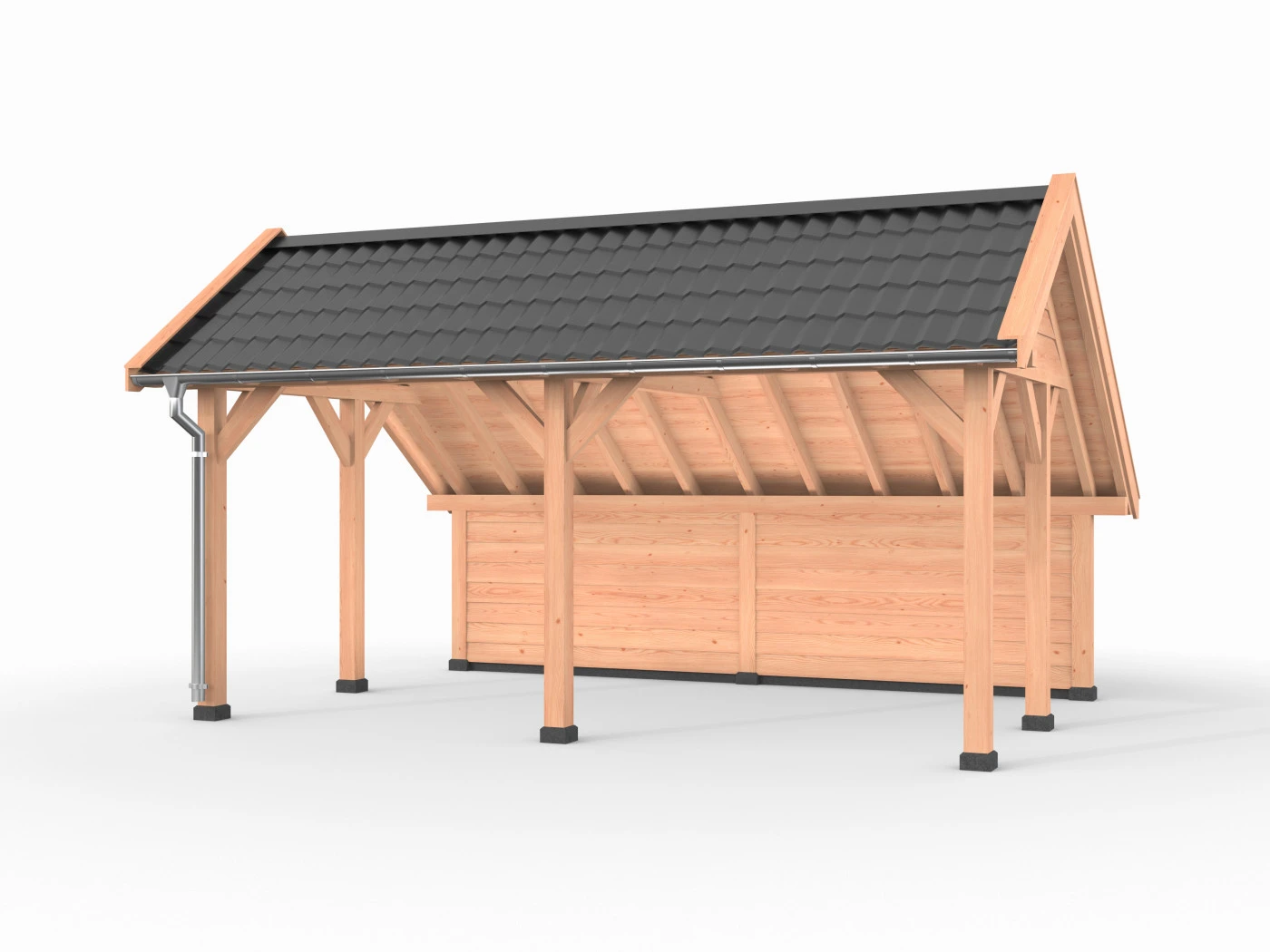 Douglas Kapschuur, 600 x 400, met achterwand, Westwood Deluxe - Afbeelding 1